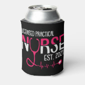 Licensed Practical Nurse Est LPN LVN Grad Student Blikjeskoeler (Blikje Achterkant)