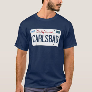 Licentie Bord Carlsbad California T Shirt