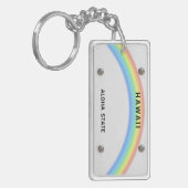 Licentie bord Hawaii sleutelhanger (Voorkant Links)