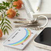 Licentie bord Hawaii sleutelhanger (Voorkant Rechts)