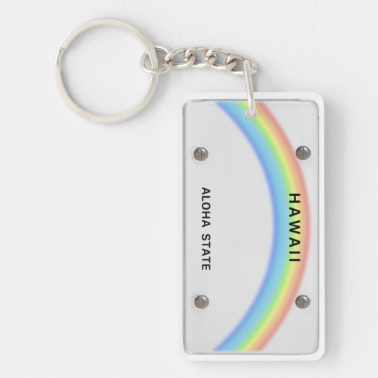 Licentie bord Hawaii sleutelhanger (Voorkant)