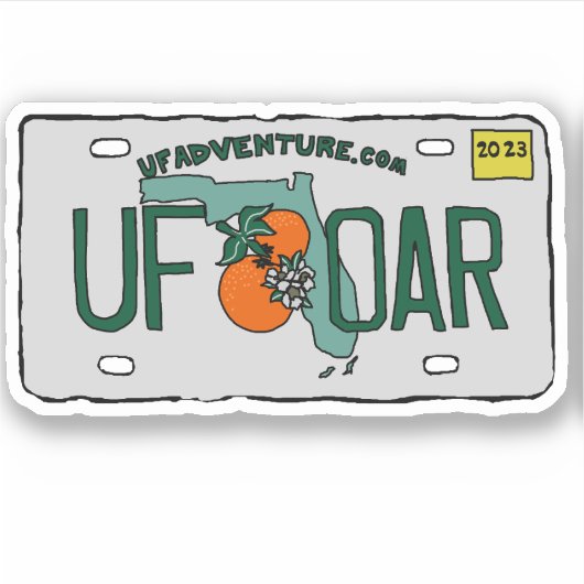 Licentie Bord Sticker (Voorkant)