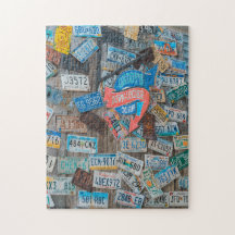 Licentie Bord Wall Store Front Jigzaag Puzzle
