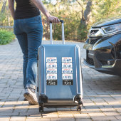 Licentie Borden California Set Sticker (Koffer Insitu)