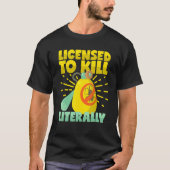 Licentie om letterlijk ongediertebestrijding uit t t-shirt (Voorkant)
