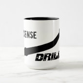 Licentie voor Drill Funny Dentist Humor Quote Mok (Midden)