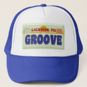 Licentie voor groove Fun Party Slogan Art Trucker Pet (Voorkant)