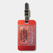 Licentie voor Kalimba Bagagelabel (Voorkant verticaal)