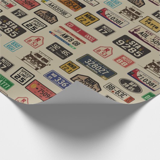 Licentiebord Cadeaupapier (Hoek)