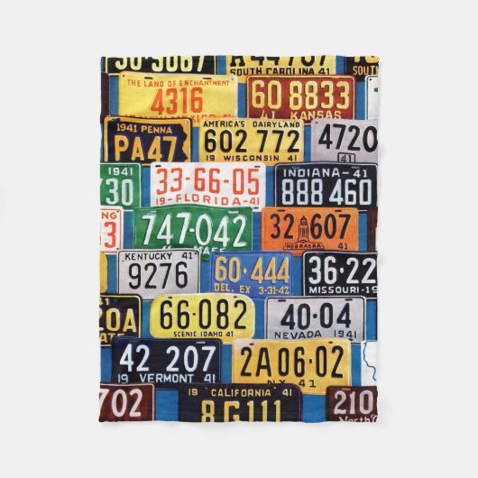 LicentieBorden van H. Wilson Smith Fleece Deken (Voorkant)