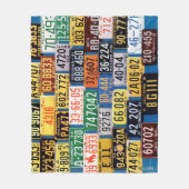 LicentieBorden van H. Wilson Smith Fleece Deken (Voorkant)