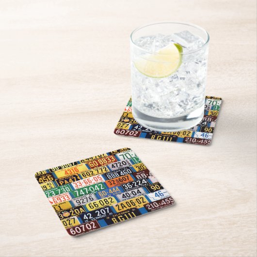 LicentieBorden van H. Wilson Smith Kartonnen Onderzetters (Insitu)