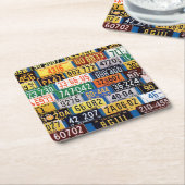 LicentieBorden van H. Wilson Smith Kartonnen Onderzetters (Schuin)