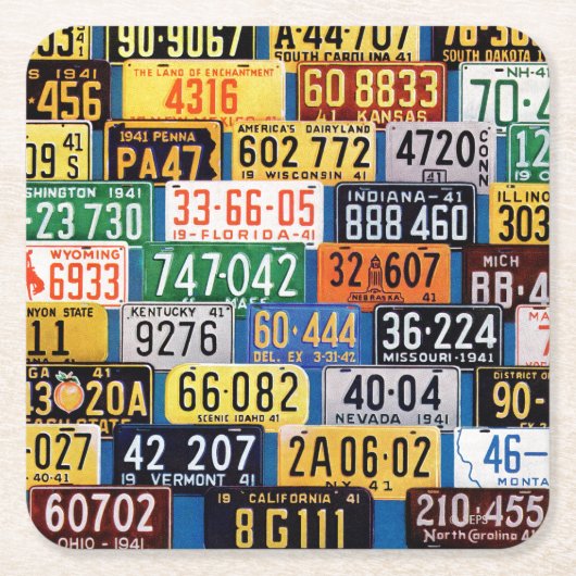 LicentieBorden van H. Wilson Smith Kartonnen Onderzetters (Voorkant)