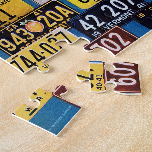 LicentieBorden van H. Wilson Smith Legpuzzel (Zijkant)