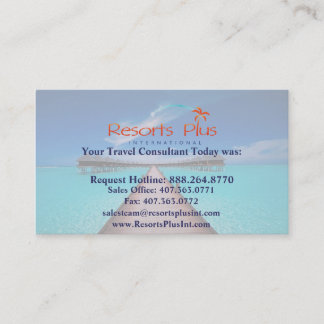 Licentiekaart Visitekaartje