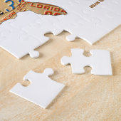 Licentiekaart voor het Bord van de Amerikaanse puz Legpuzzel (Zijkant)