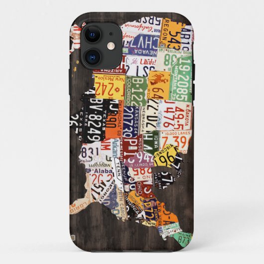 Licentiekaart voor het Bord van de Verenigde State Case-Mate iPhone Case (Achterkant)