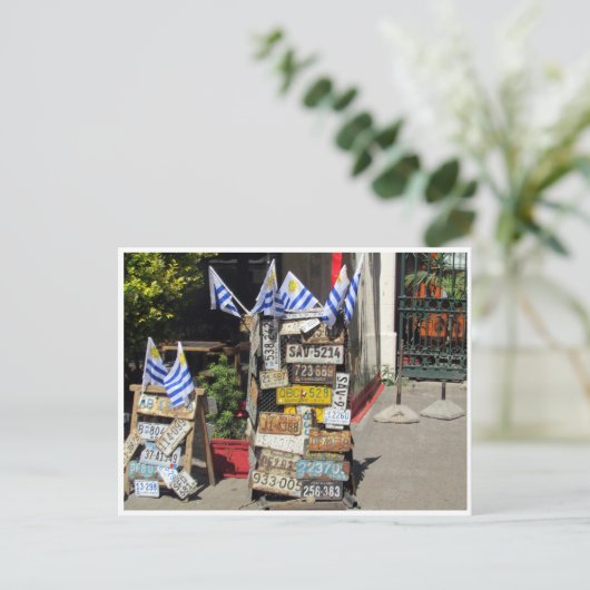 licenties montevideo briefkaart (Staand voorkant)