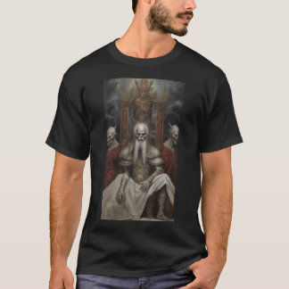 Lich koning Undead Keizer Oudere Vampier Demon 24 T-shirt