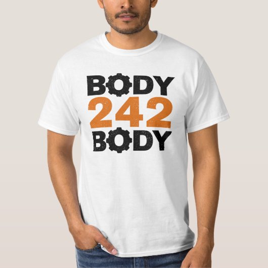 Lichaam aan carrosserie Voorzijde 242 T-shirt (Voorkant)