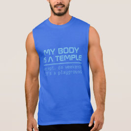 Lichaam als tempel-shirten en -jassen t-shirt