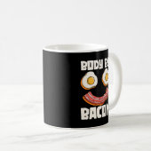 Lichaam Bacon Bbq Grill Barbecue Pig Vat Koffiemok (Voorkant rechts)
