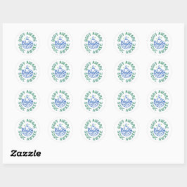 Lichaam Bewust, Ziel Wakker Ronde Sticker