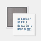 Lichaam bij mij! Magneet (Voorkant / Achterkant)