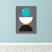 Lichaam Canvas Afdruk (Insitu (Houten vloer))