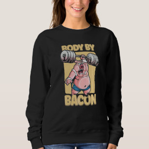 Lichaam Door Bacon Keto Dieet Varkens Workout Vark Trui