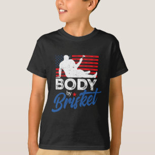 Lichaam door Brisket BBQ Funny Bod T-shirt