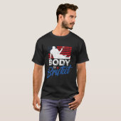 Lichaam door Brisket BBQ Funny Bod T-shirt (Voorkant volledig)