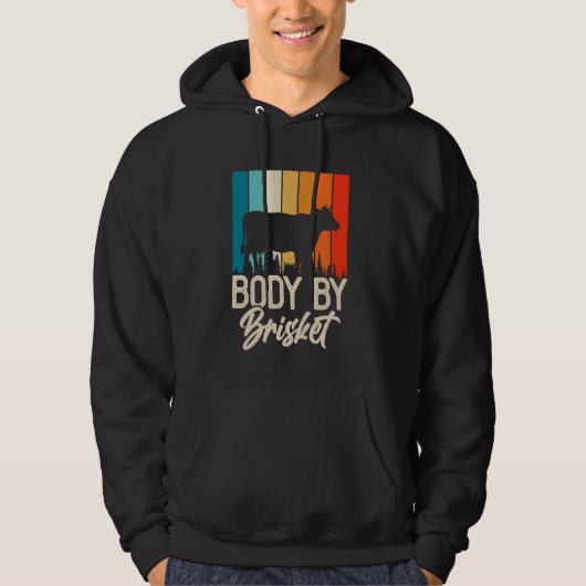 Lichaam door Brisket BBQ Hoodie (Voorkant)