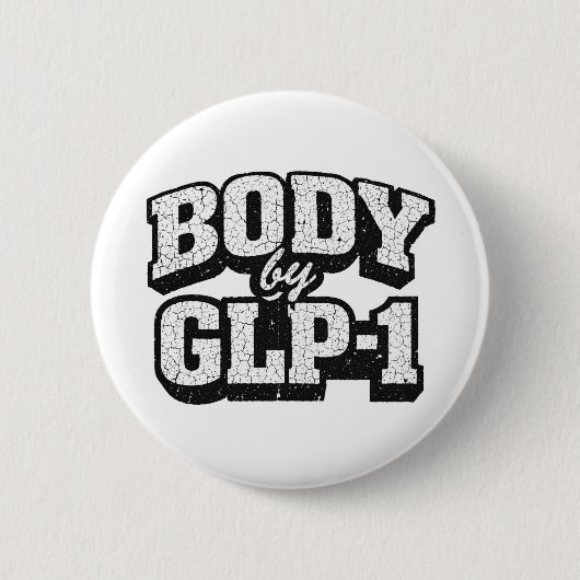 LICHAAM door GLP-1 Ronde Button 5,7 Cm (Voorkant)