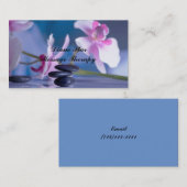 Lichaam door masseren visitekaartje (Voorkant / Achterkant)