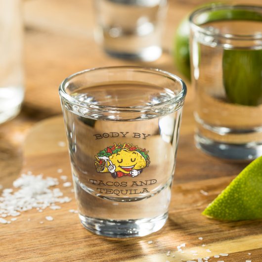 Lichaam door Tacos & Tequila | Grappige Taco Shot Glas