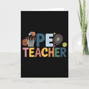 Lichaam Educatie Voetbal Basketbal Fysieke Opvoedi Kaart