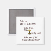 Lichaam en bloed magneet (Voorkant / Achterkant)