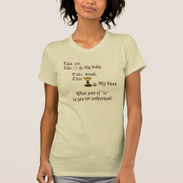 Lichaam en bloed t-shirt