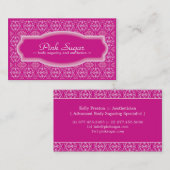 Lichaam- en esthetisch Visitekaartje (Voorkant / Achterkant)