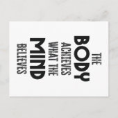 Lichaam en geest briefkaart (Voorkant)