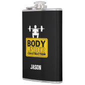 Lichaam in aanbouw Aangepaste naam Heupfles (Links)