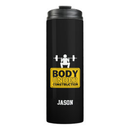 Lichaam in aanbouw Aangepaste naam Thermosbeker