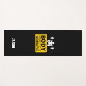 Lichaam in aanbouw Aangepaste naam Yogamat (Voorkant (horizontaal))
