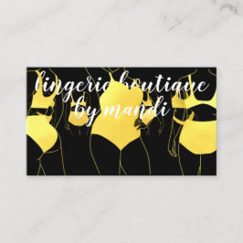 Lichaam Logo QRCode Bikini Onderkleding Winkel Gol Visitekaartje