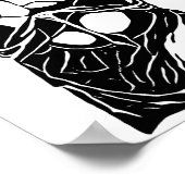 lichaam Mannelijke menselijke anatomie abstracte k Poster (Hoek)