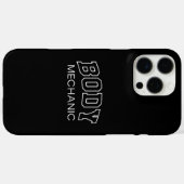 Lichaam Mechanic Grappige Atletische Letter Fitnes Case-Mate iPhone Case (Achterkant (horizontaal))