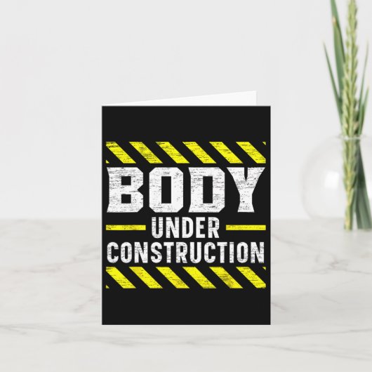 Lichaam onder bouwproject Bodybuilding Workout Bod Kaart (Voorkant)