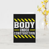 Lichaam onder bouwproject Bodybuilding Workout Bod Kaart (Gele Bloem)